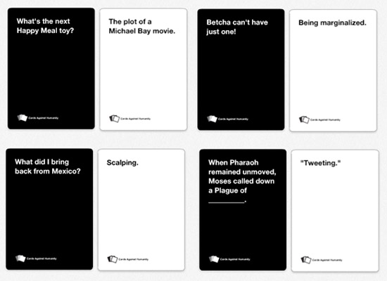 Cards Against Humanity: The Party Game for Horrible People | Techli