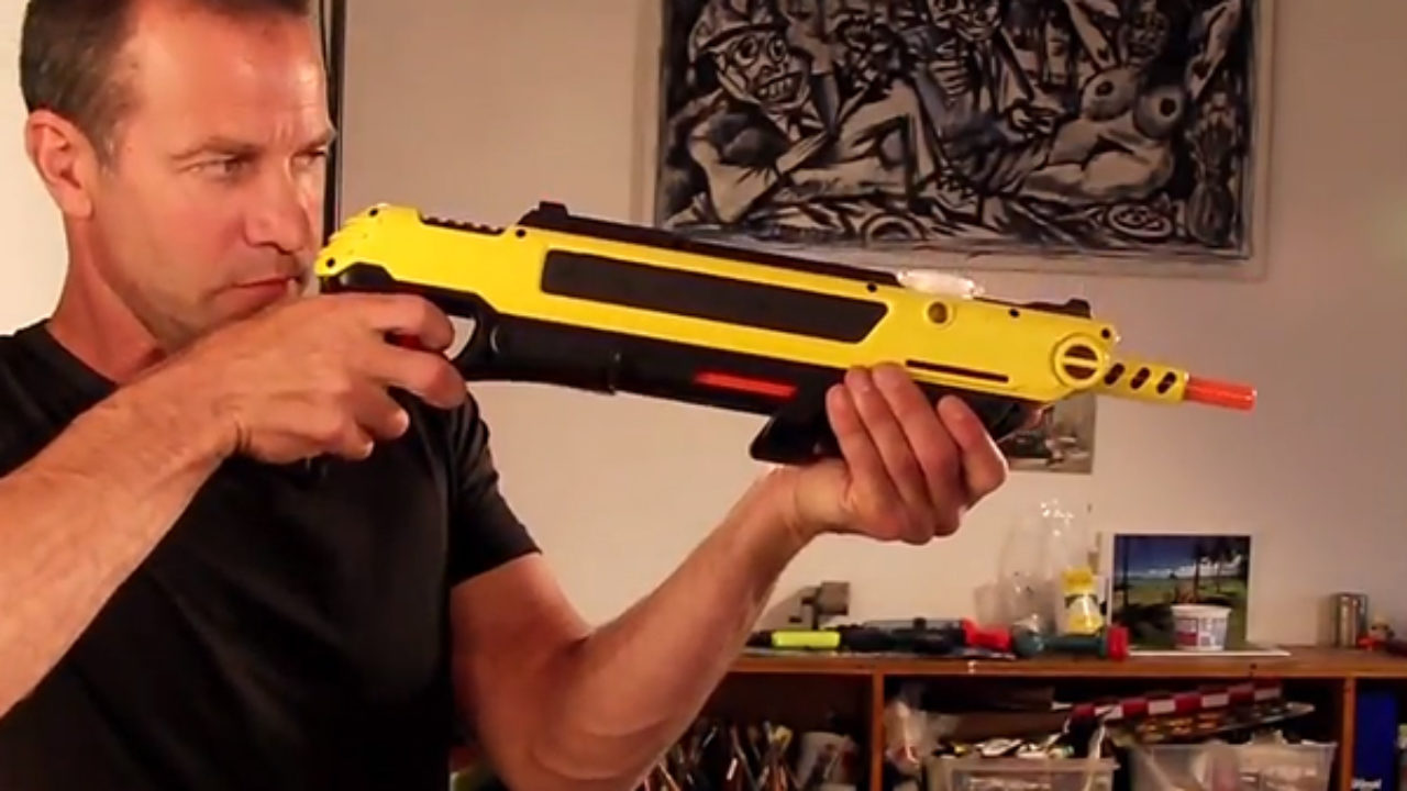 Salt Firing Nerf Gun Strikes Fear Into The Hearts Of Insects Everywhere