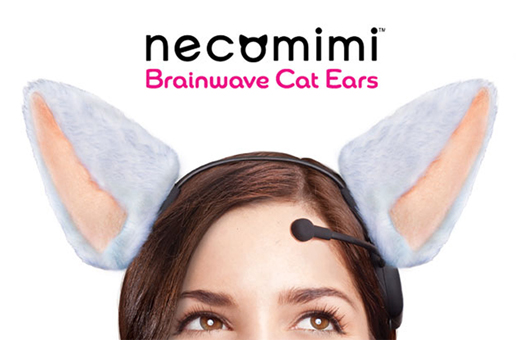 Slide image for Necomimi brainwave cat ears